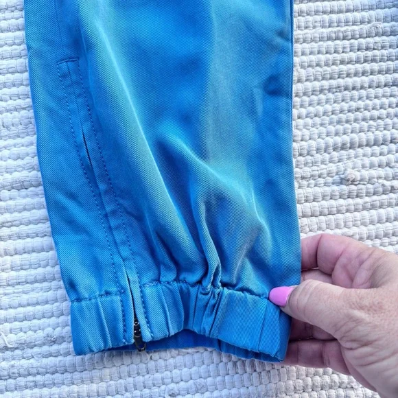 LOFT 100% Lyocell Blue Jogger Pants Size 6 NWT - Picture 10 of 10